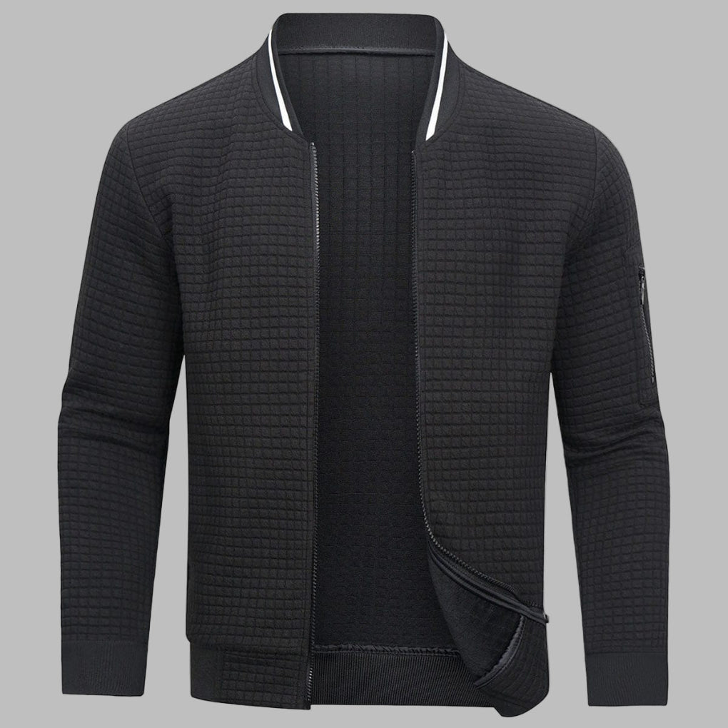 Men's Zip-Up Sweater Warm Comfortable - Fashinoza