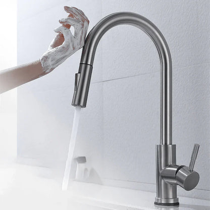 Motion Sensor Touchless Kitchen Faucet - Fashinoza
