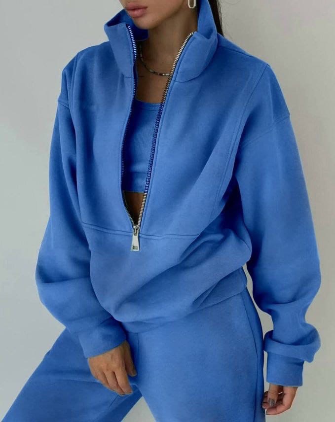 Amelia | Women Spring Zip Up Loungewear Set