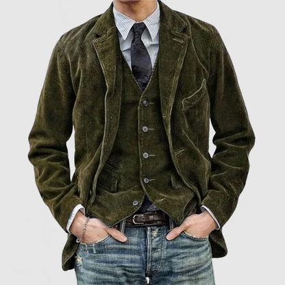 Men's Classic Vintage Blazer Modern Style