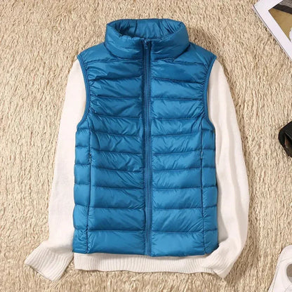 Women's Windproof Body Warmer Zip Up