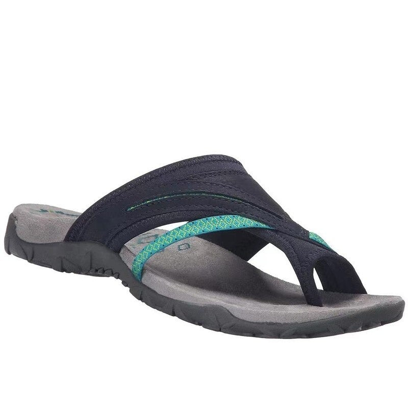 Women's Orthopedic Walking Slides with Ergonomic Footbed and Arch Support