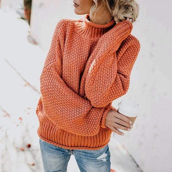 Women's Relaxed Fit Pullover - Fashinoza