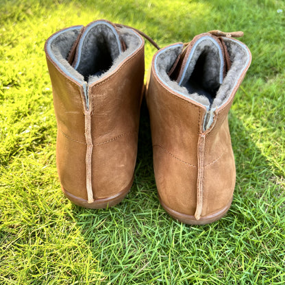 Women's Lace Up Ankle Boots Flat Style