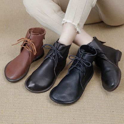 Women's Ankle Boots Lace Up
