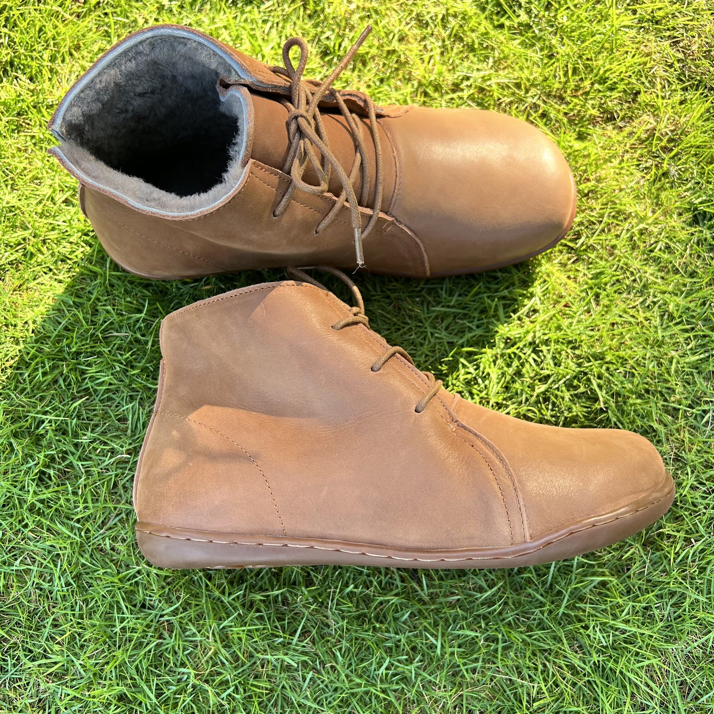 Women's Lace Up Ankle Boots Flat Style