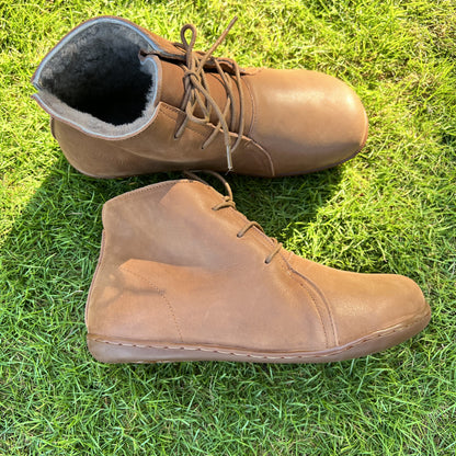 Women's Lace Up Ankle Boots Flat Style