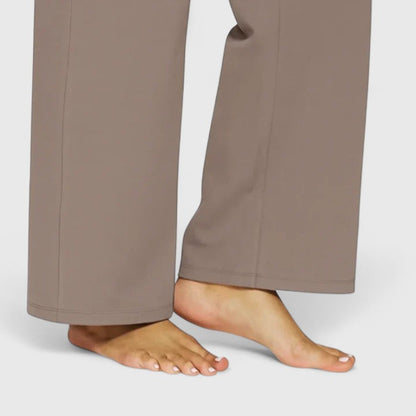 Hazel | Womens High Waist Wide Leg Pants