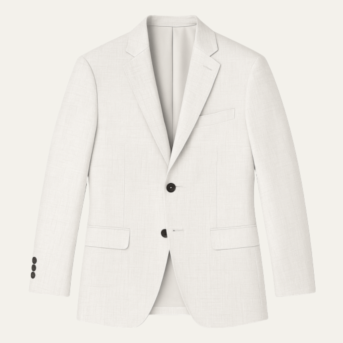 Men's Slim Fit Cotton Blazer - Fashinoza