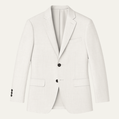 Men's Slim Fit Cotton Blazer - Fashinoza