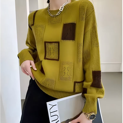 Elegant Women's Square Sweater