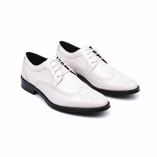 Men's Orthopedic Oxford Brogue Shoes - Fashinoza