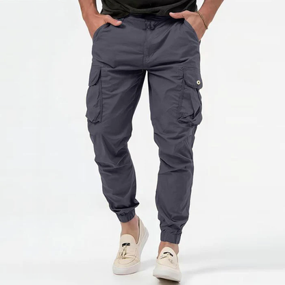 Men's Cargo Jogger Trousers - Fashinoza