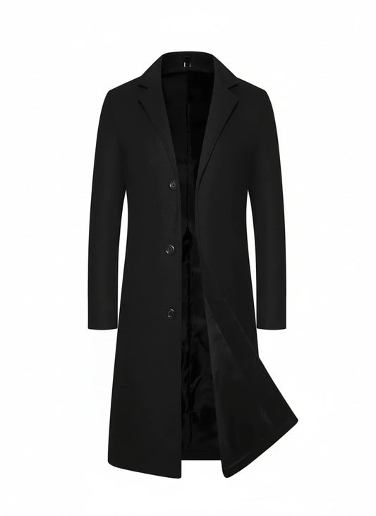 Men's Formal Winter Overcoat - Fashinoza