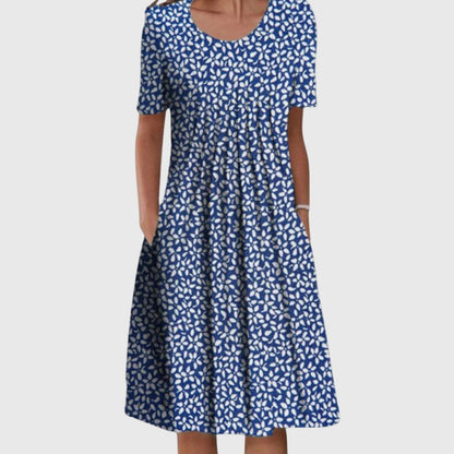 Sleeveless Textured Midi Dress for Elegant Everyday Wear