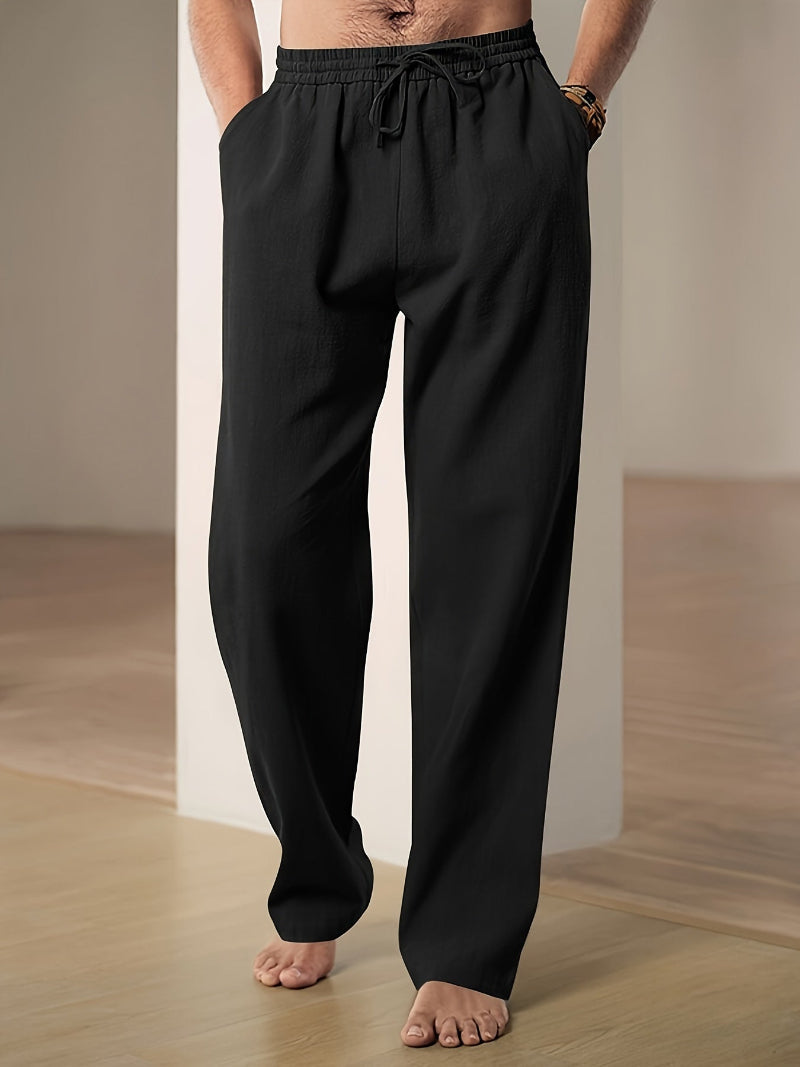 Men's Drawstring Pants Relaxed Fit