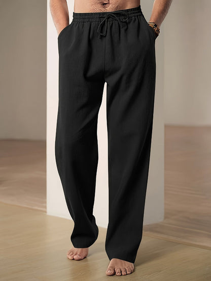 Men's Drawstring Pants Relaxed Fit