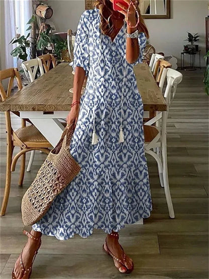 Riley - Floral Maxi Dress