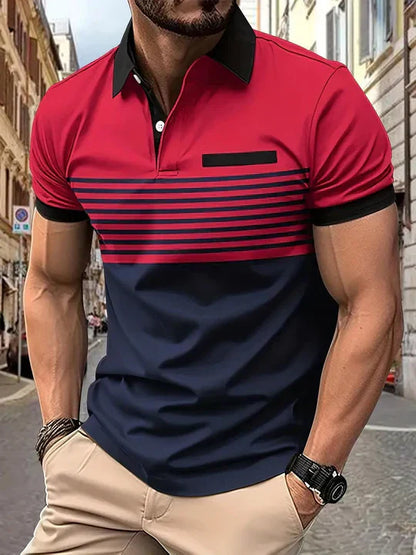 Men's Polo Shirt Comfortable Classic Fit