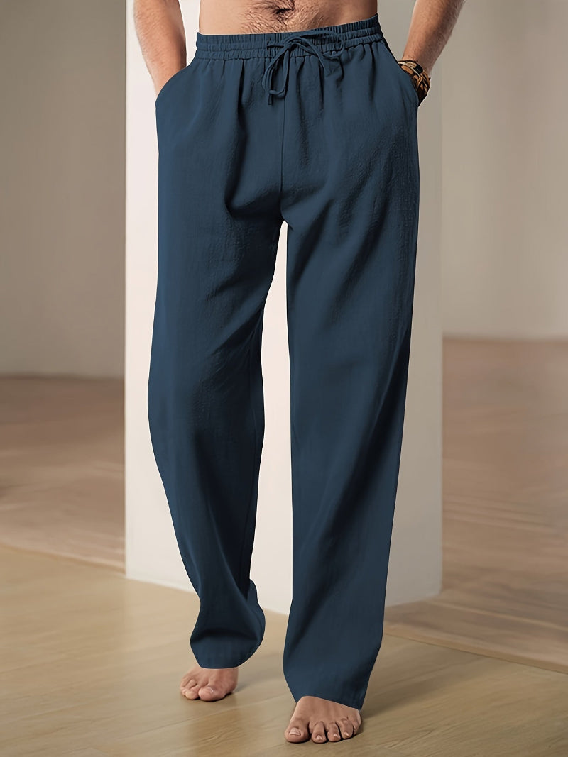 Men's Drawstring Pants Relaxed Fit