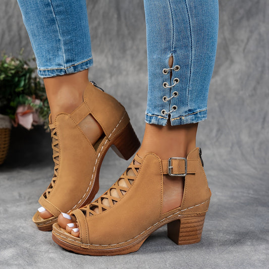 Women's Cushioned Adjustable Sandals - Fashinoza