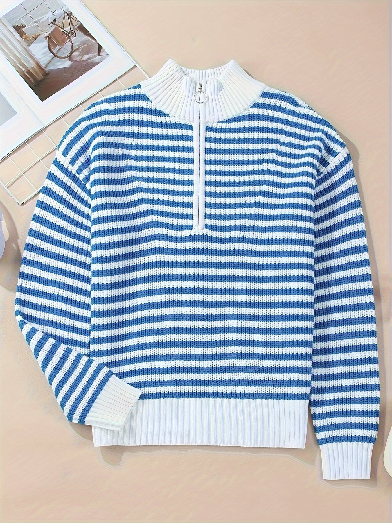 Marinne | Women’s  Half-Zip Knit Pullover