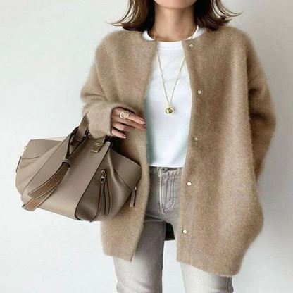Women's Knit Cardigan Layered Look