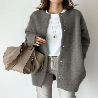 Women's Knit Cardigan Layered Look