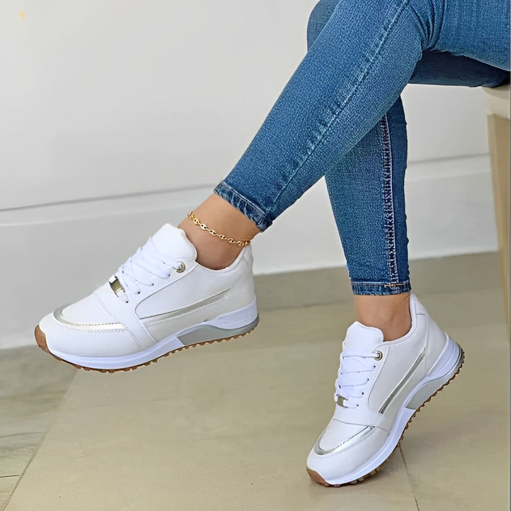 Women's Modern Street Style Sneakers - Fashinoza
