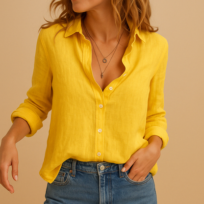 Women's Airy Blouse - 
Fashinoza