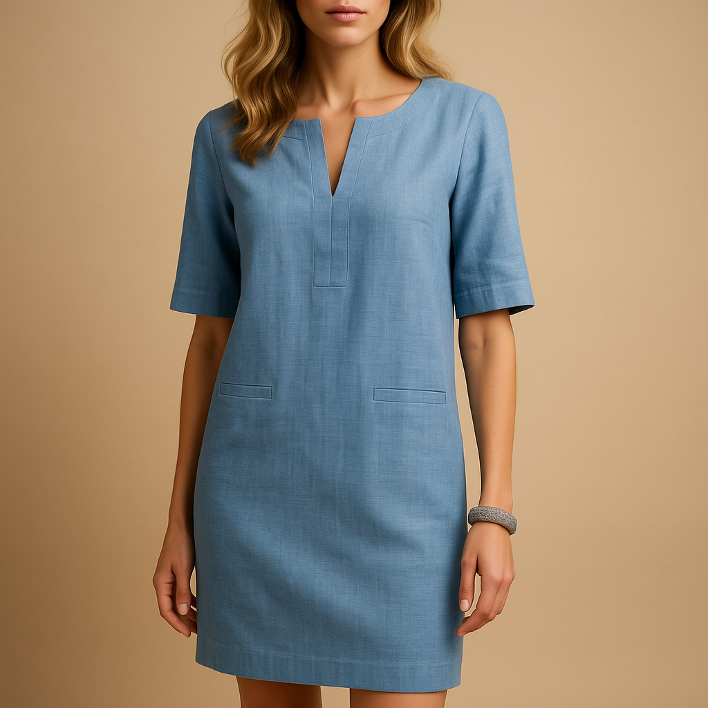 Women's Casual Chic Dress Flattering Fit - 
Fashinoza
