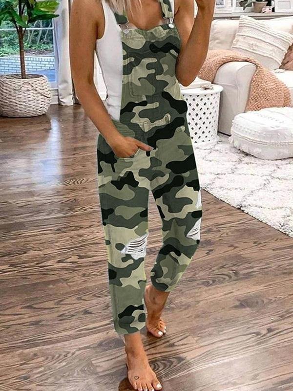 UrbanChic Women's Denim Jumpsuit - Fashinoza