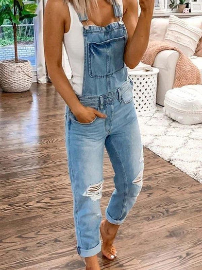 Urban Chic Women's Denim Jumpsuit