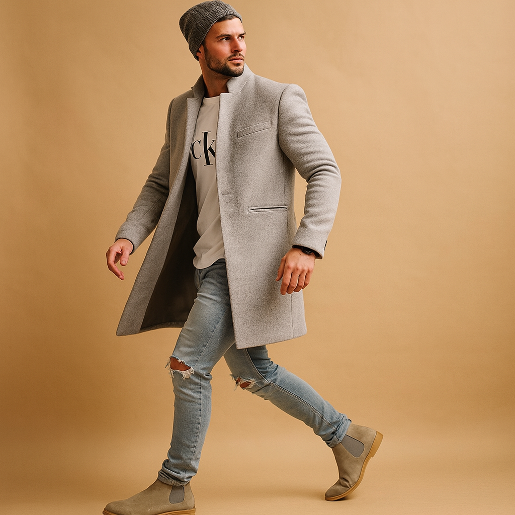 Men's Casual Winter Coat - 
Fashinoza