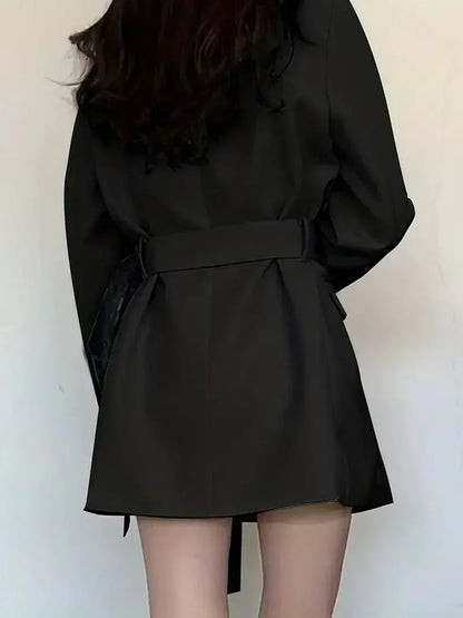 Women's Blazer Coat Wool Blend Versatile