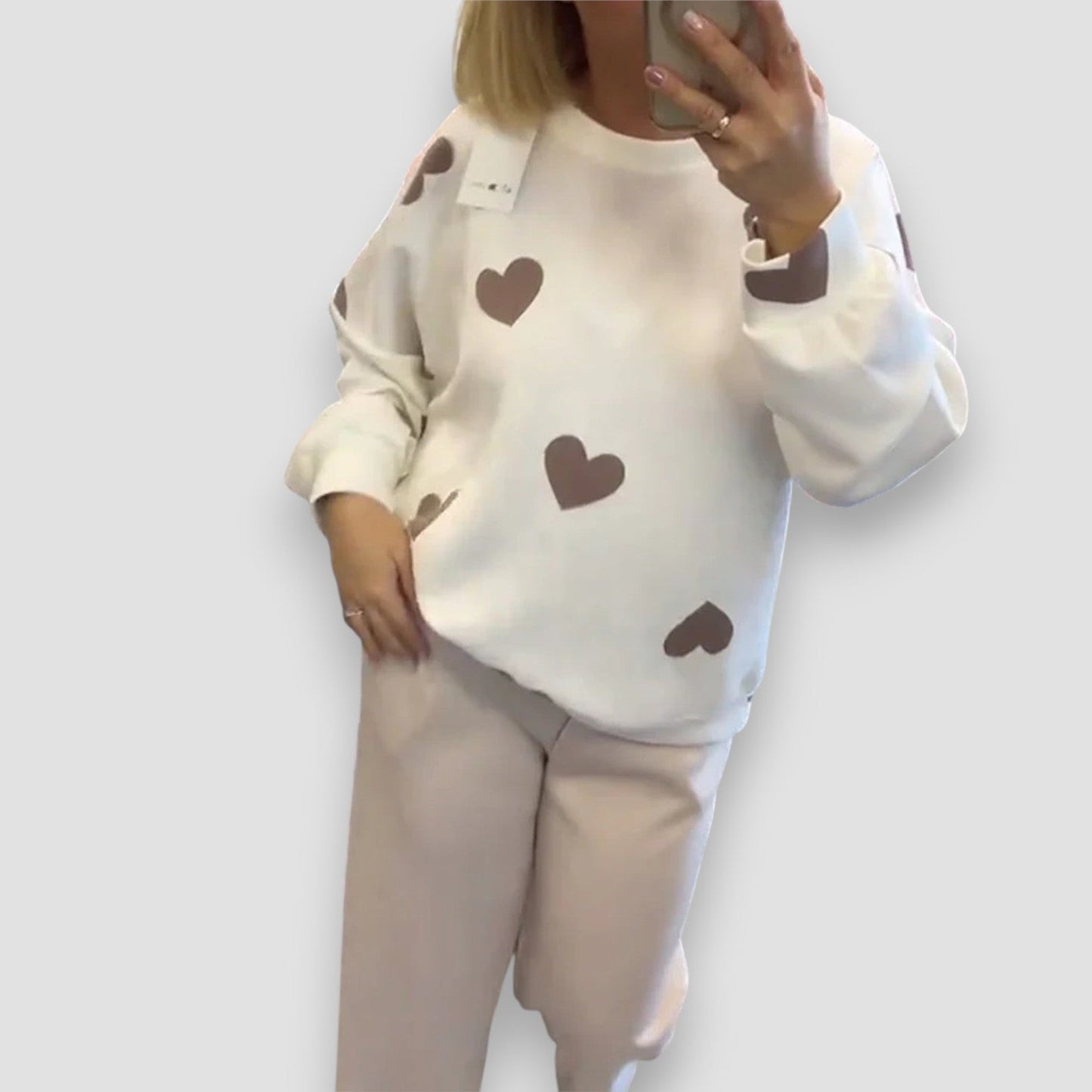 Women's Heart Sweater