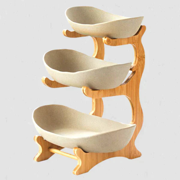Tiered Fruit Serving Tray - Fashinoza