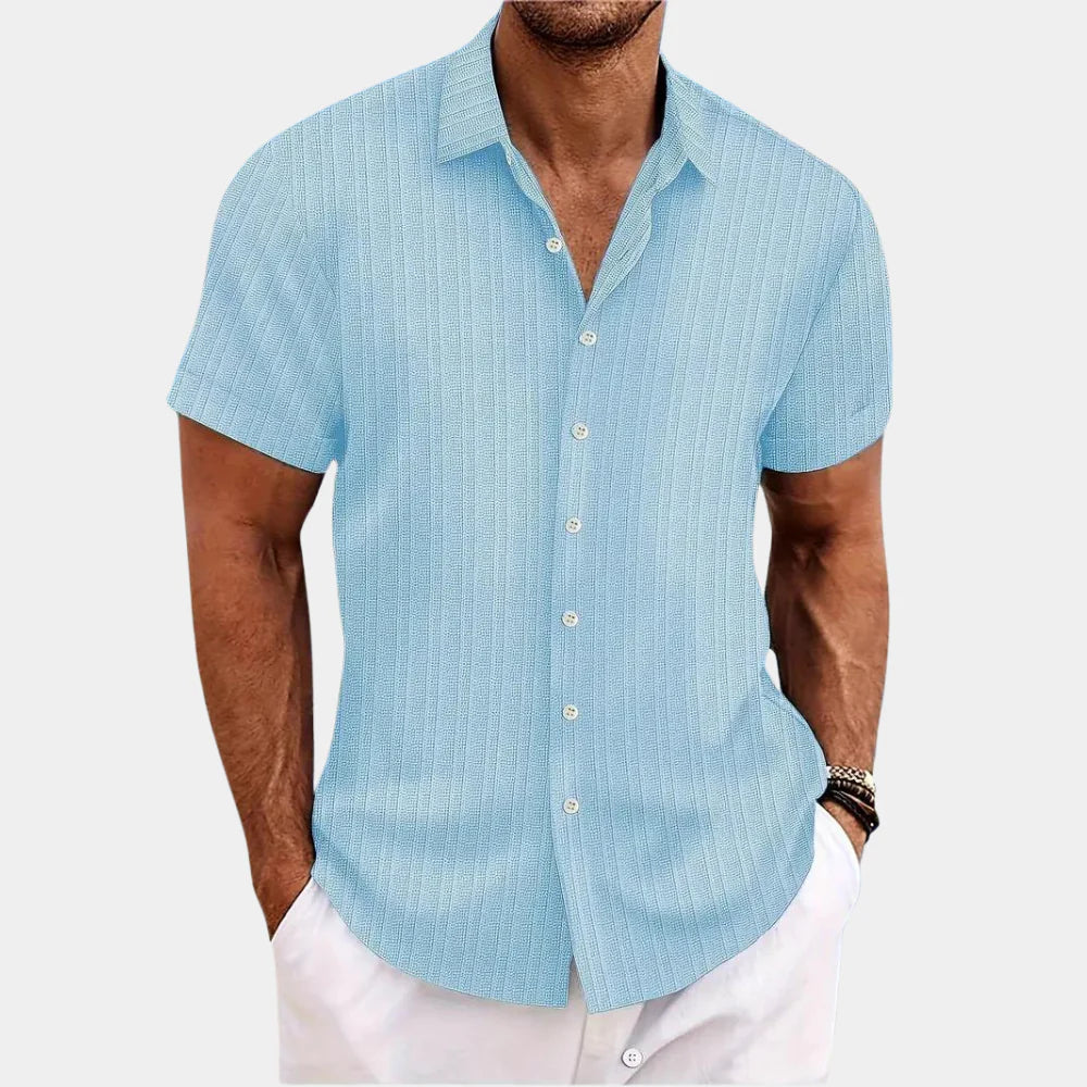 Men's Casual Button-Down Shirt