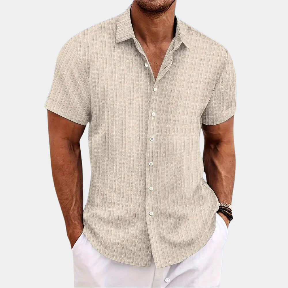 Men's Casual Button-Down Shirt
