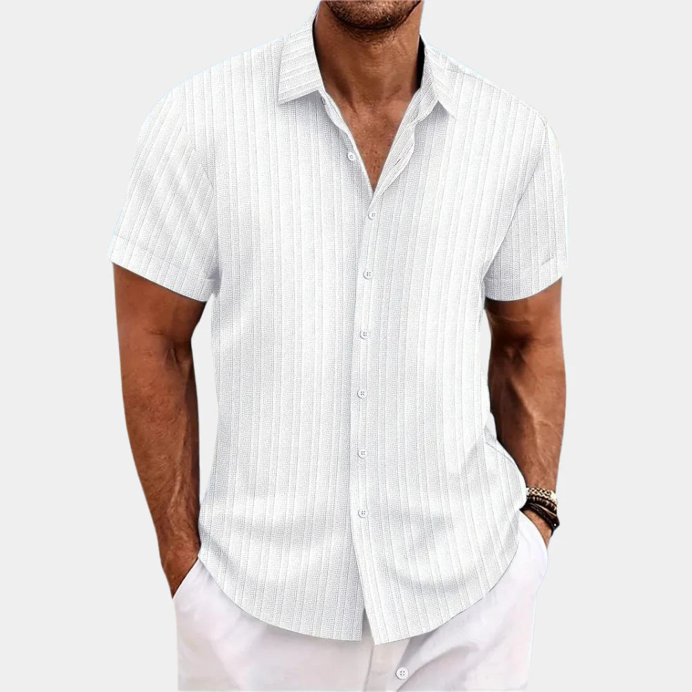Men's Casual Button-Down Shirt