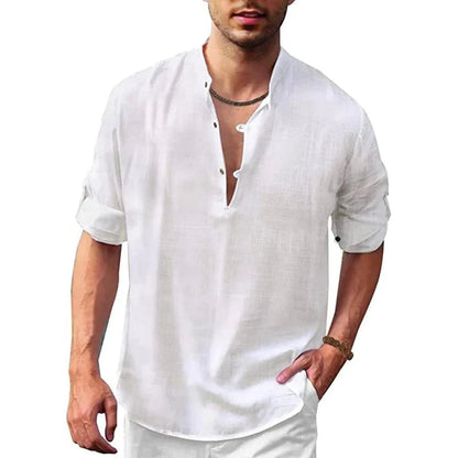 Men's Casual Button-Down Shirt