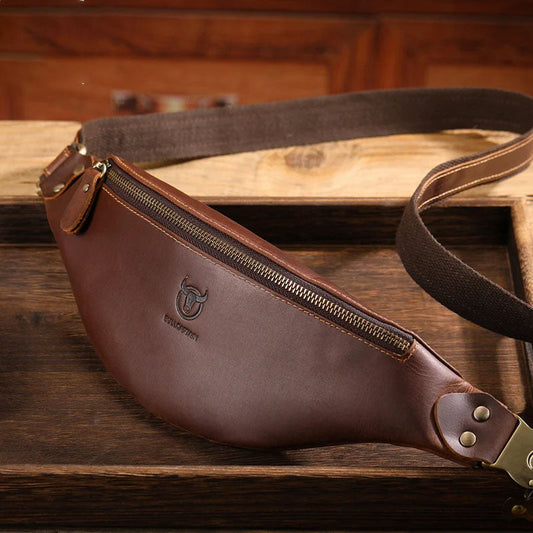Men's Compact Belt Bag Stylish Design - 
Fashinoza