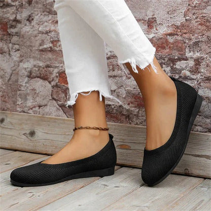 Women's Slip-On Ballet Flats Casual Everyday Shoes