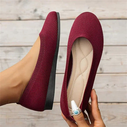 Women's Slip-On Ballet Flats Casual Everyday Shoes