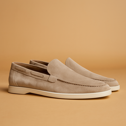 Men's Slip On Suede Shoes - 
Fashinoza