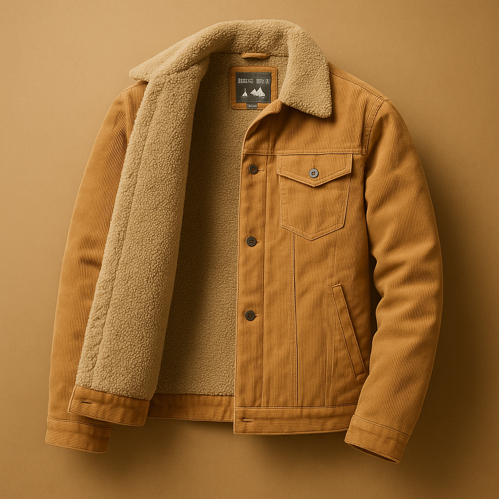 Men's Corduroy Jacket - 
Fashinoza