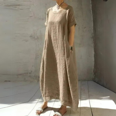 Women's Oversized Maxi Dress - Fashinoza