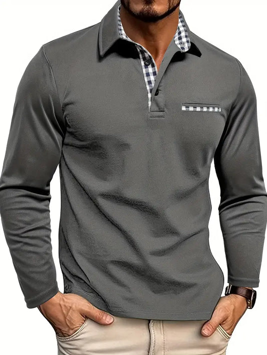 Hunter | Men’s Long Sleeve Polo Shirt