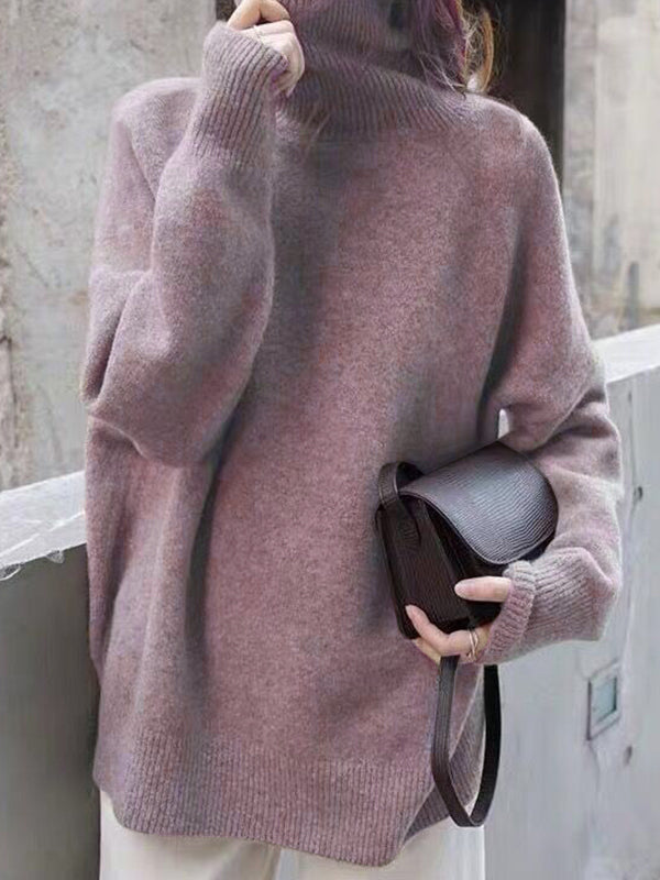 Cozy Knit Turtleneck Sweater