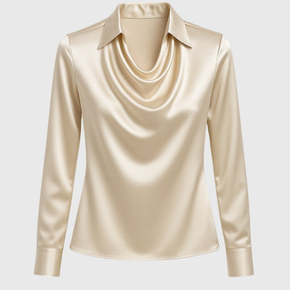 Daisy | Women’s Cowl Neck Long Sleeve Top